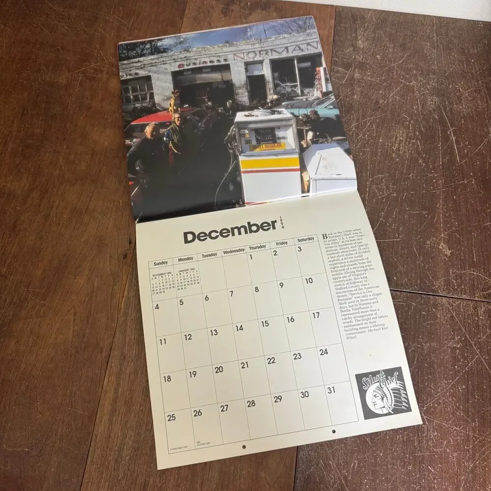 The Great American Gas Station 1994 Calendar UNUSED‎ Michael K. Witzel